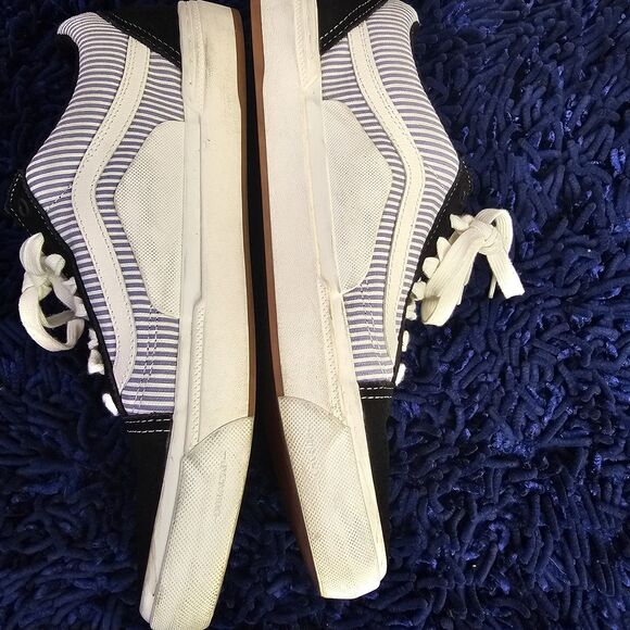 Mens Old Skool BMX  Black/Blue Classic Van's Sneakers Size 11 Skater Preppy S089 - Picture 2 of 8